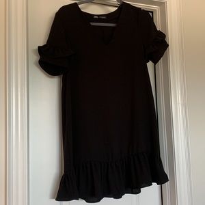 Zara black dress